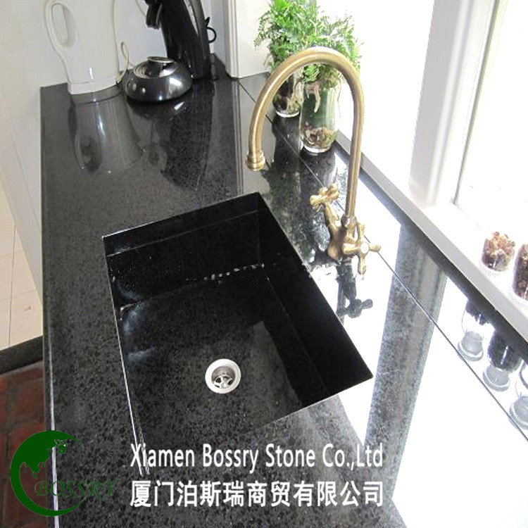 G684 China Black Basalt Kitchen Countertops Good Price