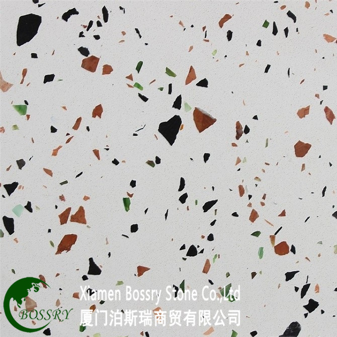 China Colorful Cement Terrazzo Tiles