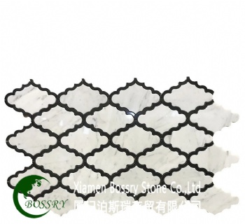  China Stone Mosaic Factory Directly Supply Marble Mosaic Tile	