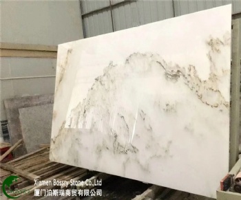 Mountain White marble for floor and wall