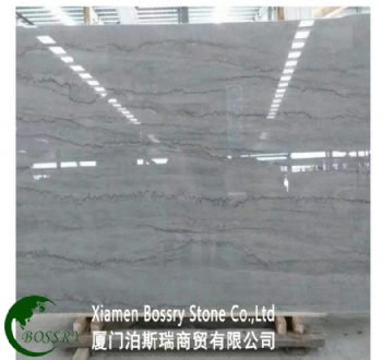  China Silver Gray Dragon Marble	