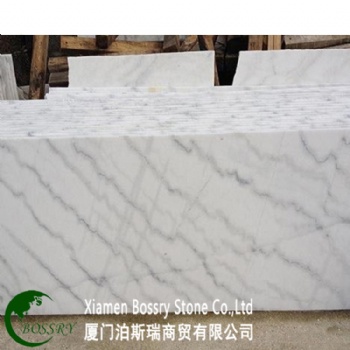  Wholesale White Marble Gray Wave Vein Slab from China	