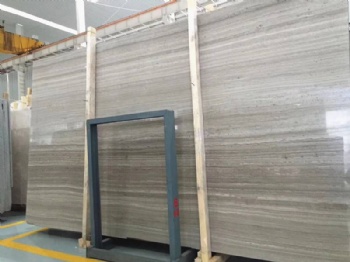 China grey wooden marble tile and slab