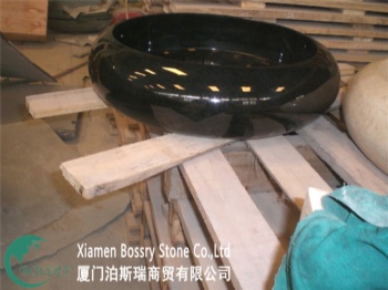  Black Granite Round Sink BST-R011	