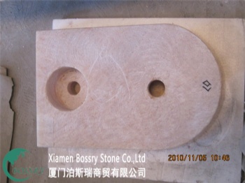  Customer Design Beige Marble Sink BST-C001	