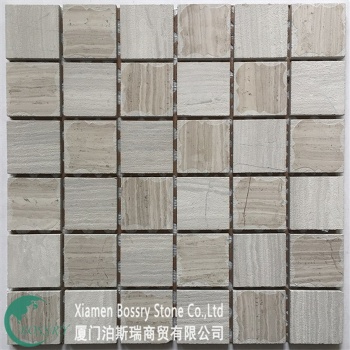 Chinese Multi Color Square Marble Mosaic Tile