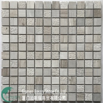 Gray Marble Mosaic Tiles
