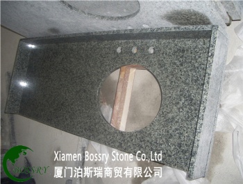  Chinese Green Granite Countertop Kitchen Worktops	