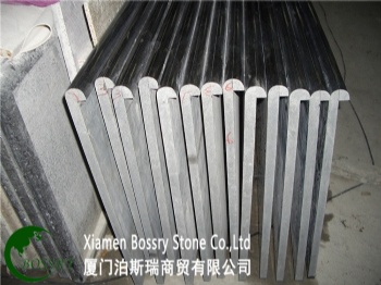  Prefabricated Kitchen China Black Granite Countertops	