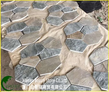 landscaping irregular slate paver stone