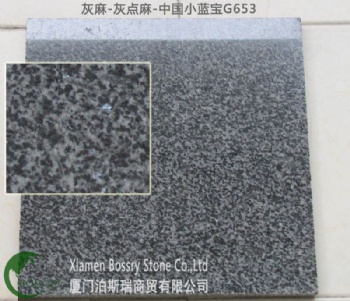  Dark Gray Granite G653 Tombstone Gravestone Monument	