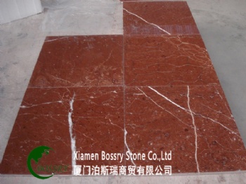 Chinese Rojo Alicante Red Marble Floor Tile