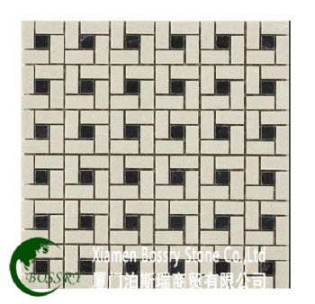 3D Marble Mosaic Wall Tile