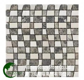 Irregular Marble Mosaic Tile