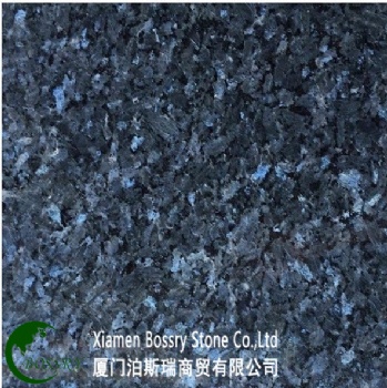 Blue Natural Granite Blue Pearl Slabs Floor Tiles