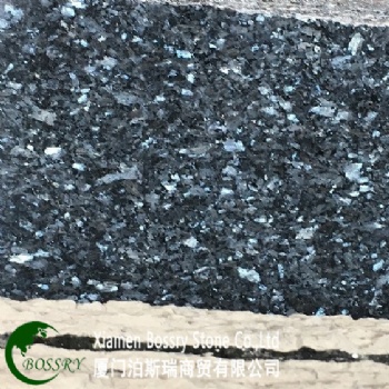  Blue Natural Granite Blue Pearl Slabs Floor Tiles	