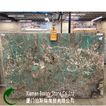  Hot Sale Green Polished Amazonite Granite	