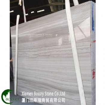 China white wood grain marble