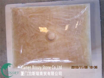  Honey Onyx Square Sink BST-F002	
