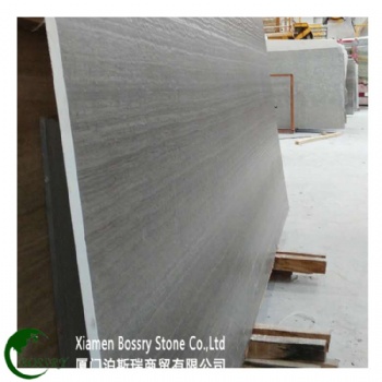  Polished Surface Ash Grey Wooden Marble	