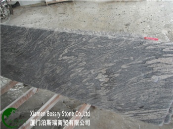China Multicolor Grain Juparana Black Granite