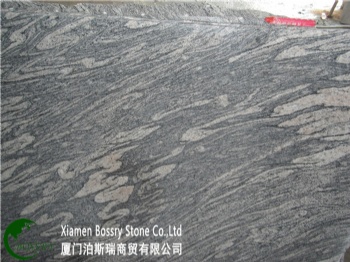  China Multicolor Grain Juparana Black Granite	