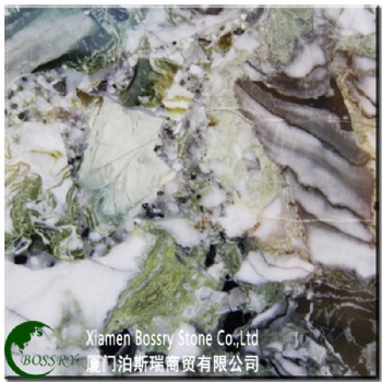 Ice Connect Green Jade Marble Slabs and Tiles