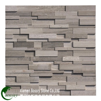  Gray Wooden Marble Tile	