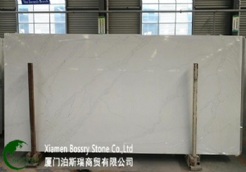 Chinese White Calacatta Quartz Stone