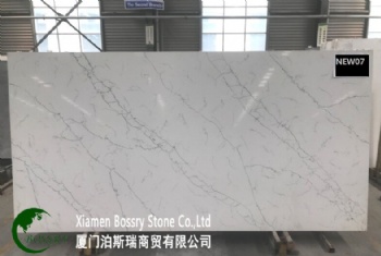 Chinese Artificial Stone Calacatta Quartz Slabs