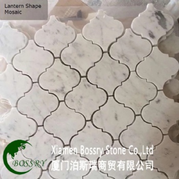  Lantern Design Marble Mosaic Tile	